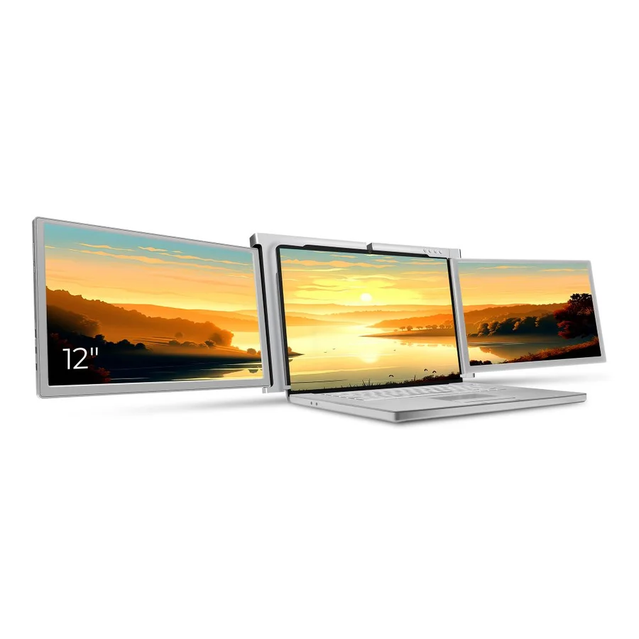 12" преносим двоен монитор за лаптоп FHD USB-C - MISURA 3M1200S1