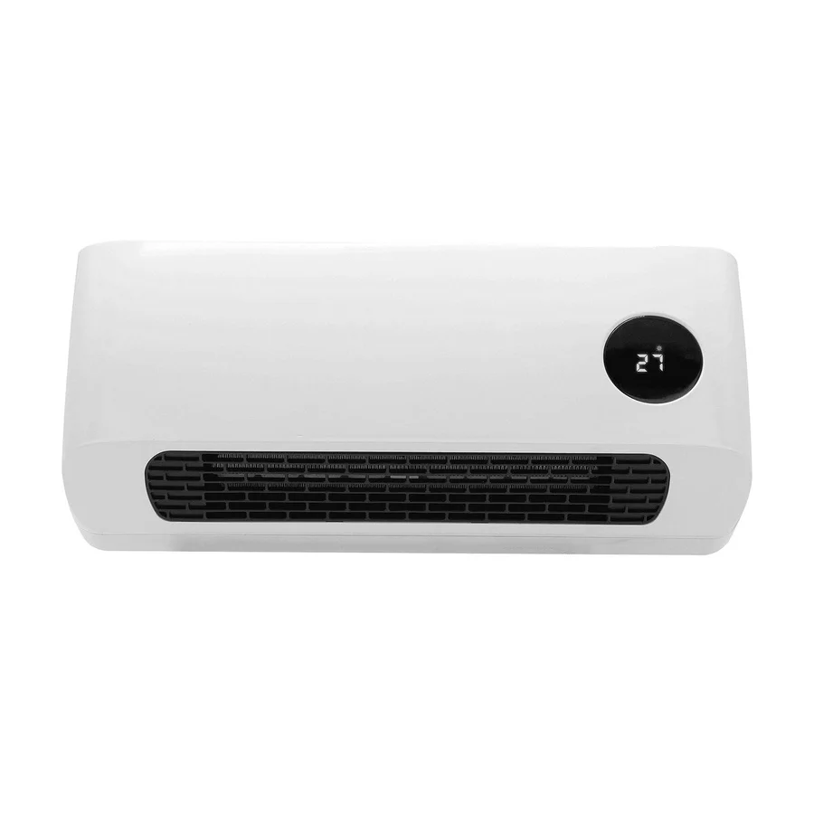 Керамична печка ELITE EHH-1380, 2000W, За стена, LED дисплей, WI-FI функция, Дистанционно, Таймер, Бял
