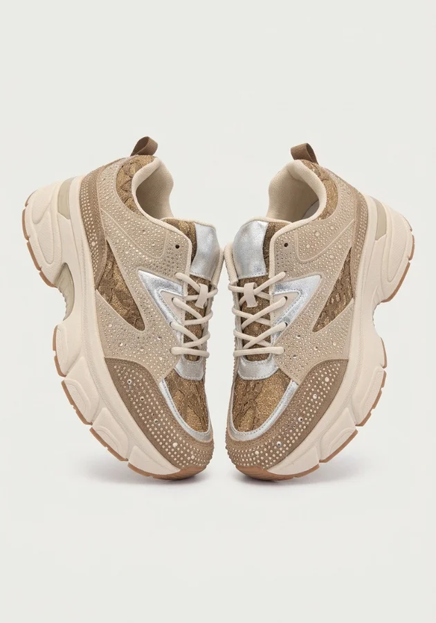 Дамски маратонки Weide Khaki
