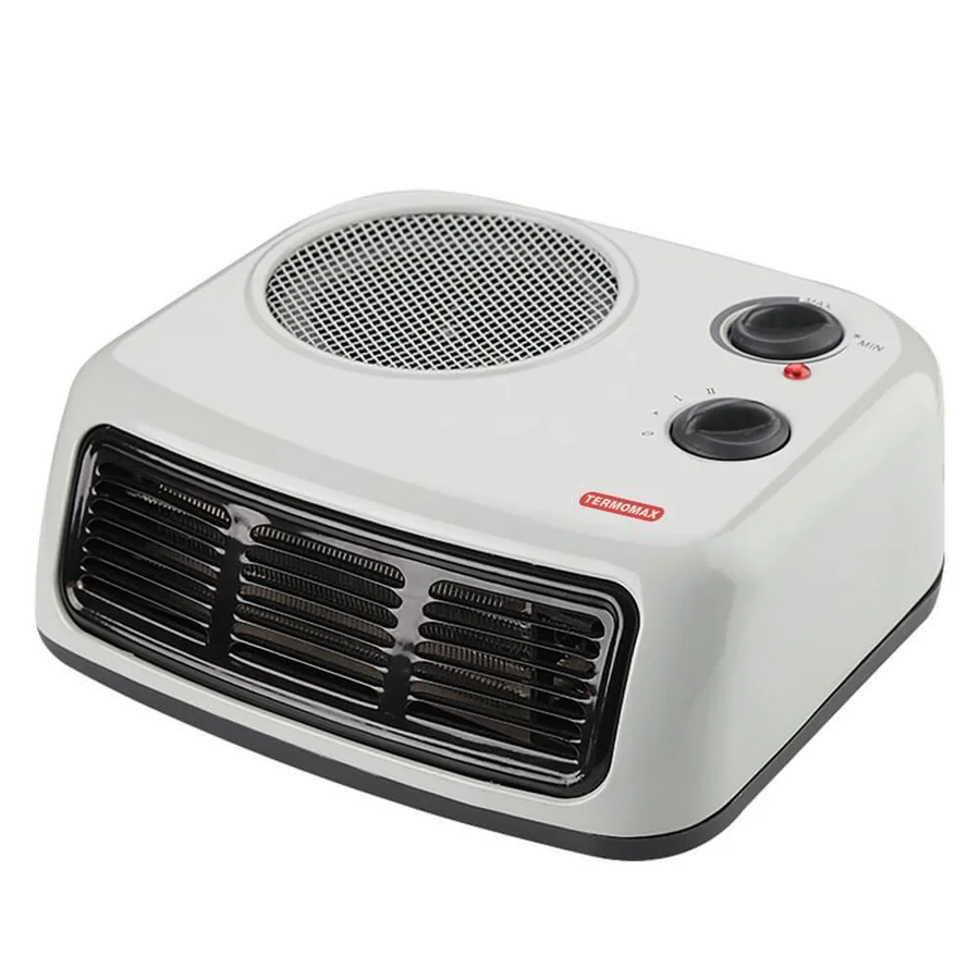 Вентилаторна печка TERMOMAX TR2299, 2000W, Метален корпус, 2 степени, Вентилатор, Термостат, Сив