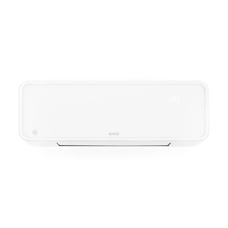 Керамична печка Muhler MCW-2035, 2000W, 3 степени, LED дисплей, Таймер, Дистанционно, Бял