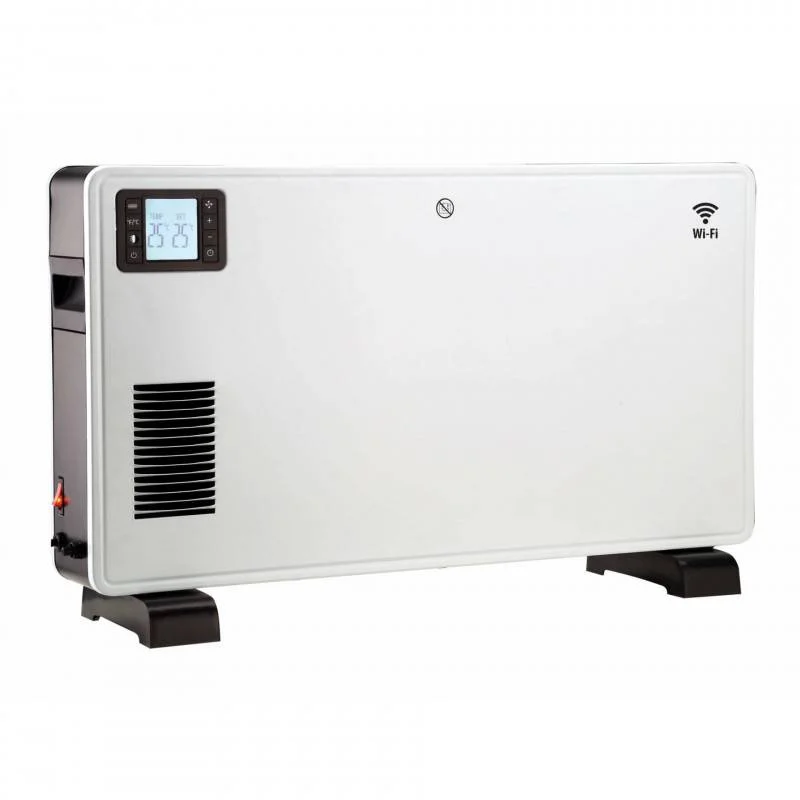 Конвектор с Wi-Fi Elite WCH-1405, 2300W, LCD, Дистанционно, Вентилатор, Таймер, Бял