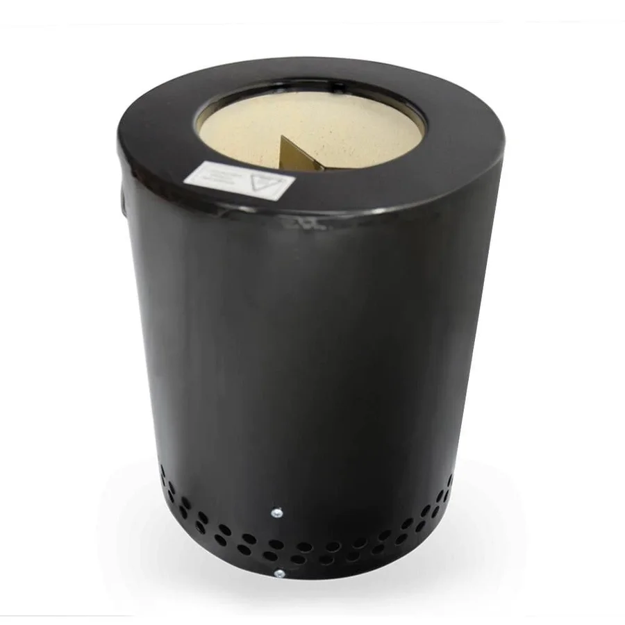 Чушкопек единичен Rubino RU 01, 1200 W, 30x22.5 см, Стомана, Черен