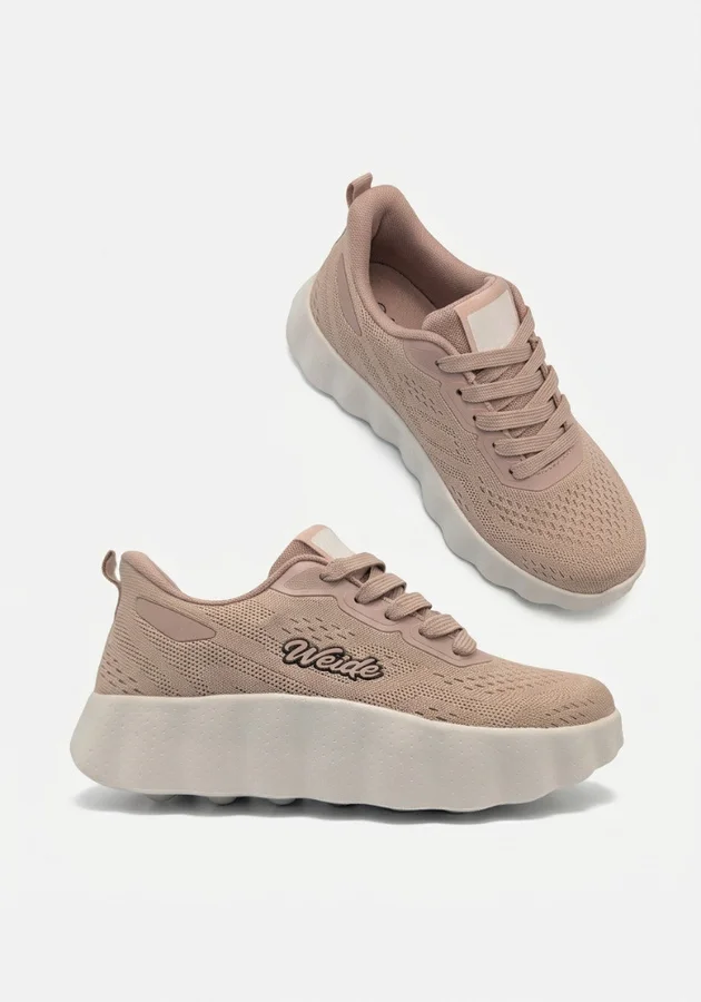 Дамски ортопедични обувки с компресионни подметки Weide Pink