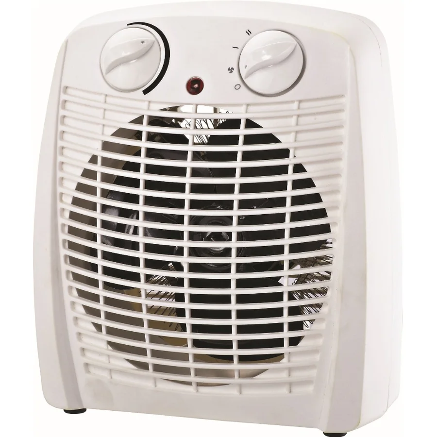 Вентилаторна печка Voltz V51970C, 2000W, 3 степени, Охлаждане, Бял
