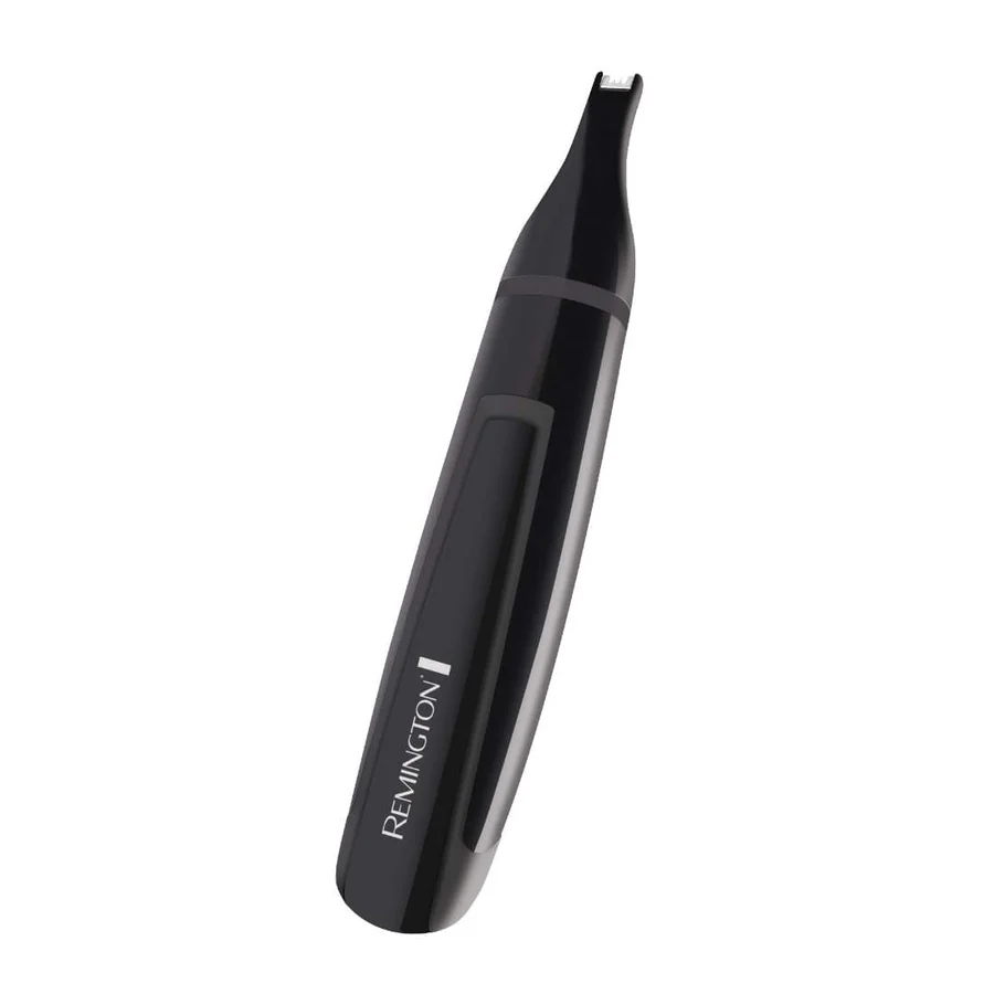 Тример за нос и уши Remington NE3150 Smart, Стоманени остриета, Миещ се, Черен
