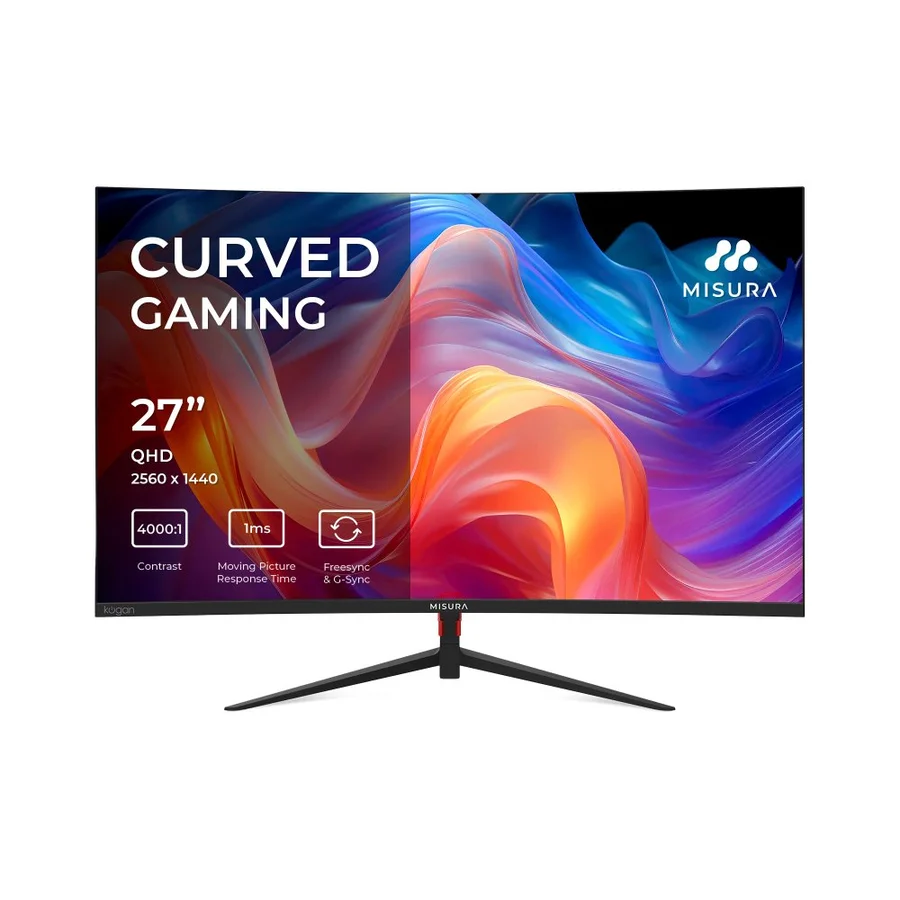 27" извит геймърски монитор QHD 165 Hz - MISURA MM27DQI