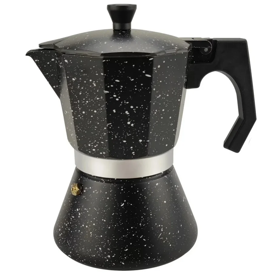 Кубинска кафеварка Bohmann BH 9709, 9 чаши, Индукция, Черен мрамор