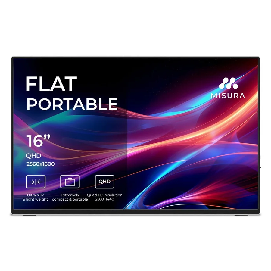 16" преносим LCD монитор 2.5K - MISURA M16QHD
