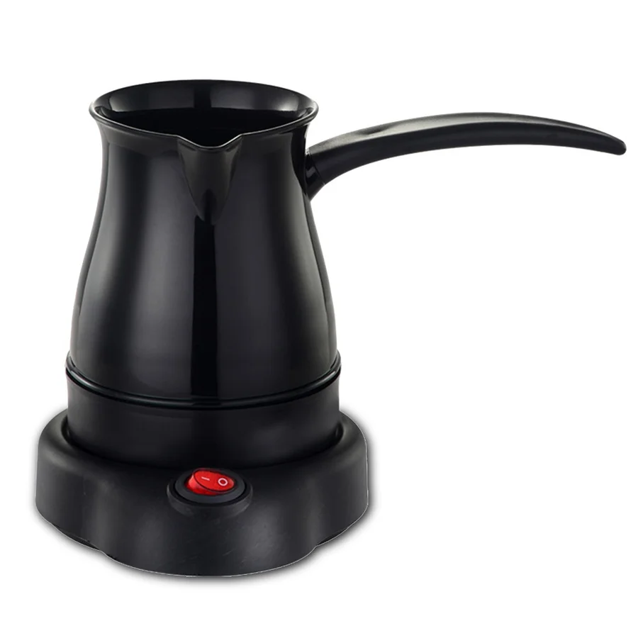 Джезве електрическо Rosberg R51165BS, 600W, 300 ml, Безжична употреба, Черен