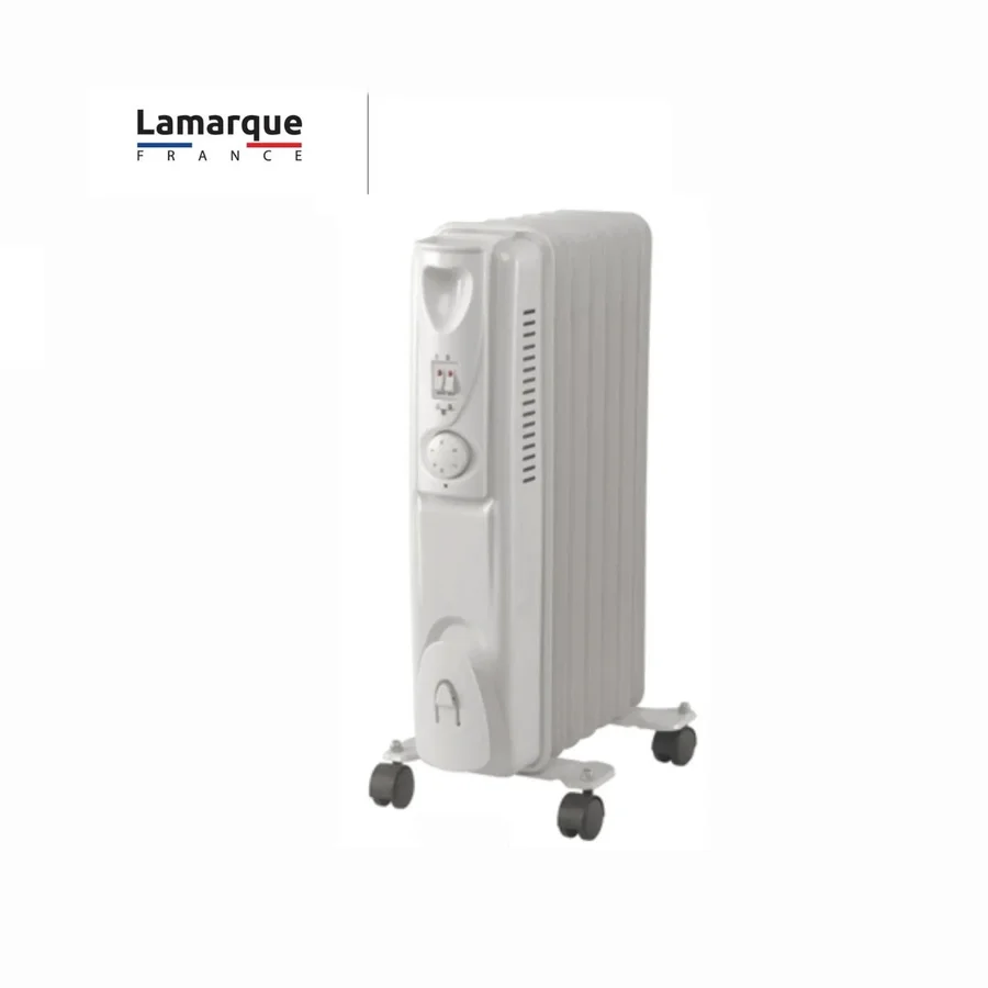 Маслен радиатор LAMARQUE LOH-92, 2000W, 9 ребра, 3 степени, термостат